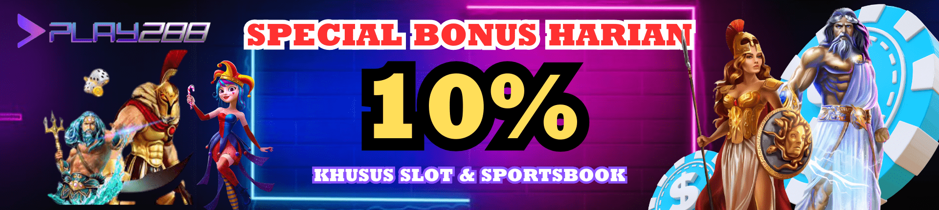 BONUS HARIAN 10%