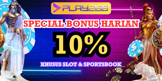 BONUS HARIAN 10%